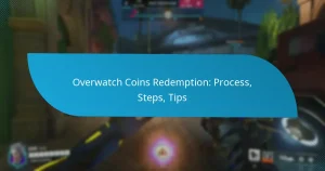 Overwatch Coins Redemption: Process, Steps, Tips