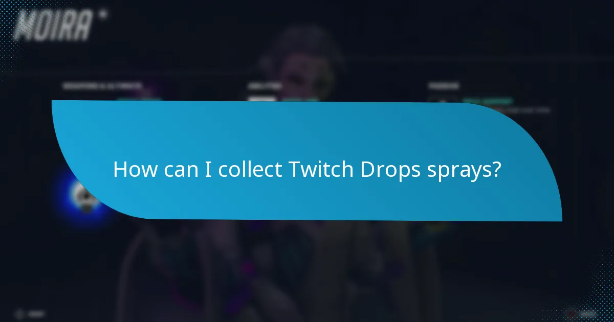 When are Twitch Drops sprays available?