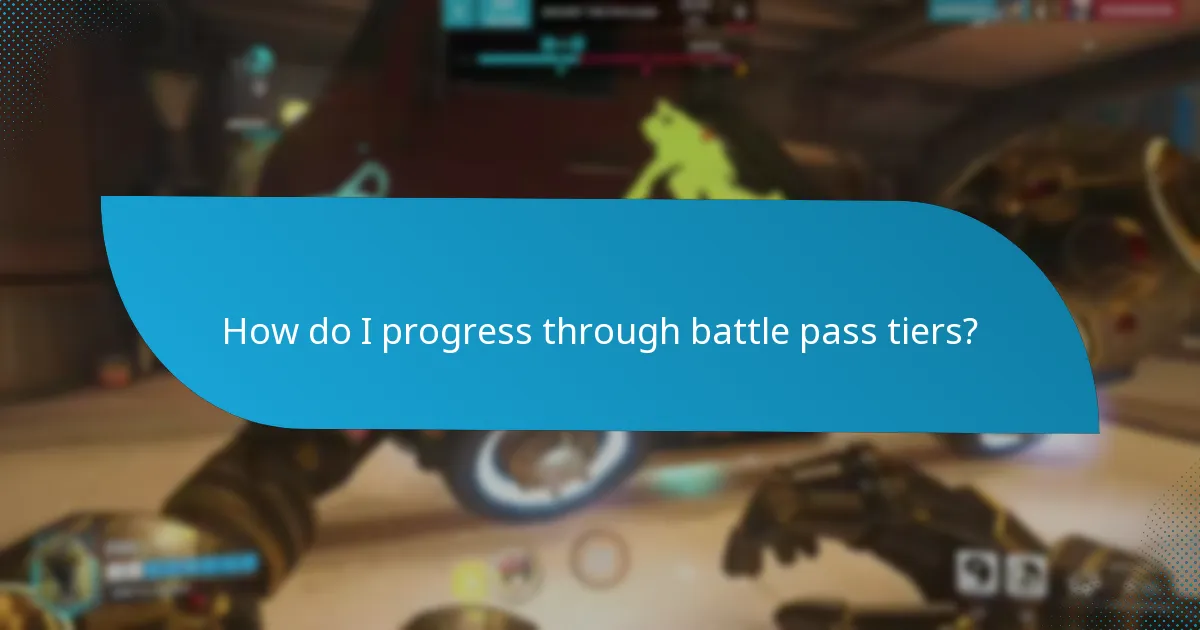 What rewards can I earn in each battle pass tier?
