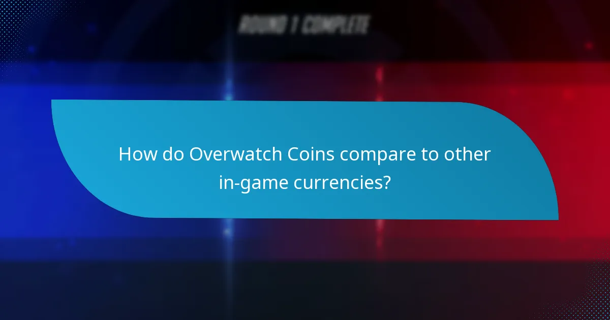 What are the restrictions on Overwatch Coins?