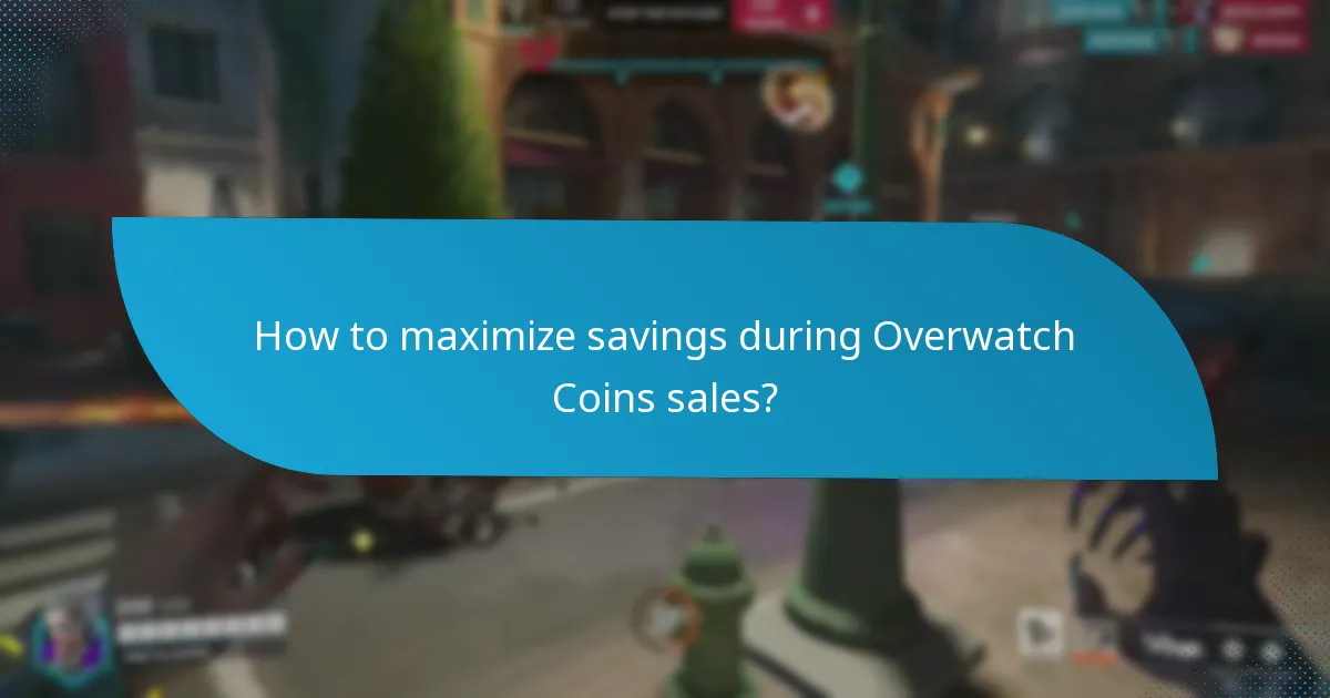 When do seasonal sales for Overwatch Coins occur?