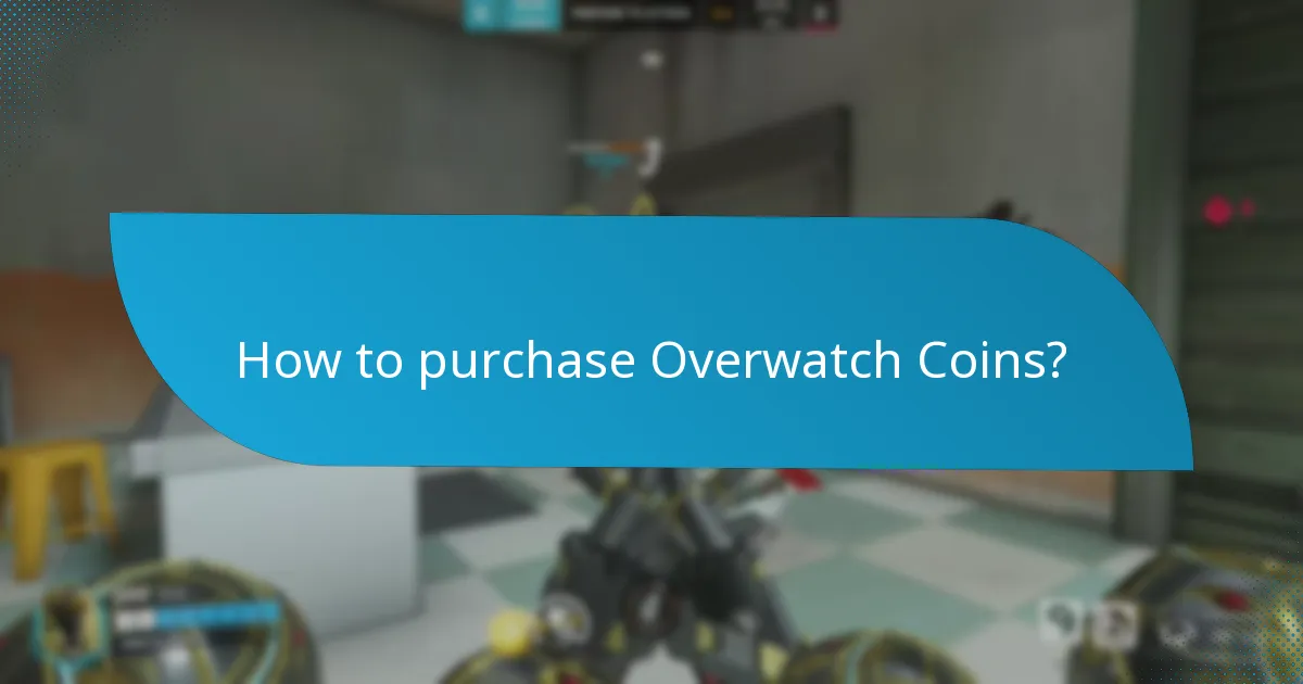 What types of rewards can be purchased with Overwatch Coins?