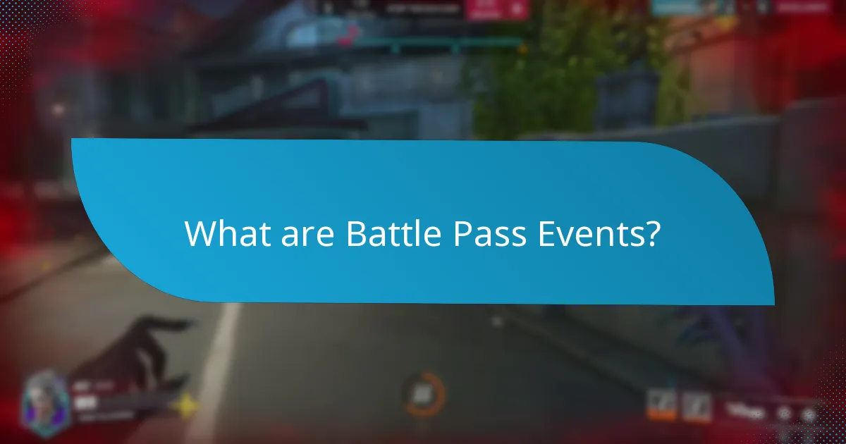 What are Limited-time Battle Pass Events?