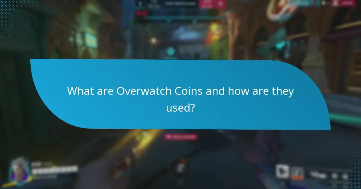 How can players purchase Overwatch Coins?