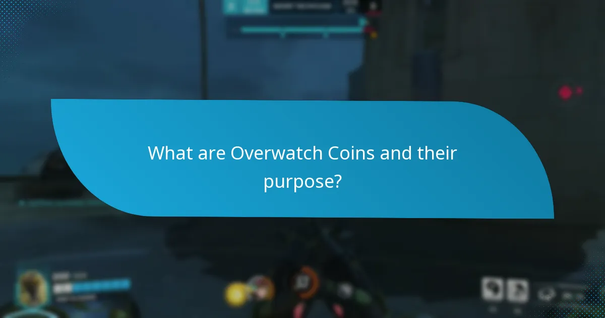 How can players spend Overwatch Coins effectively?