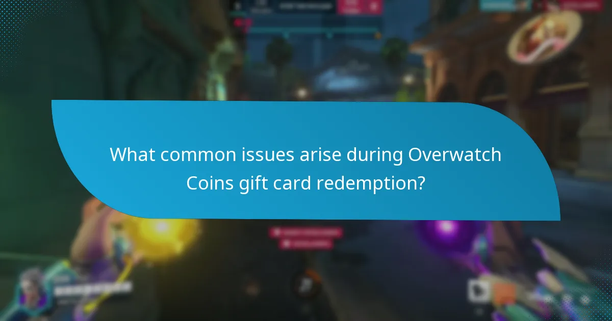 How does Overwatch Coins gift card redemption compare to other gaming gift cards?
